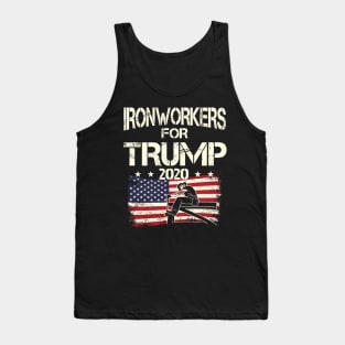 Ironworkers For Trump 2020 Ironworker Tank Top